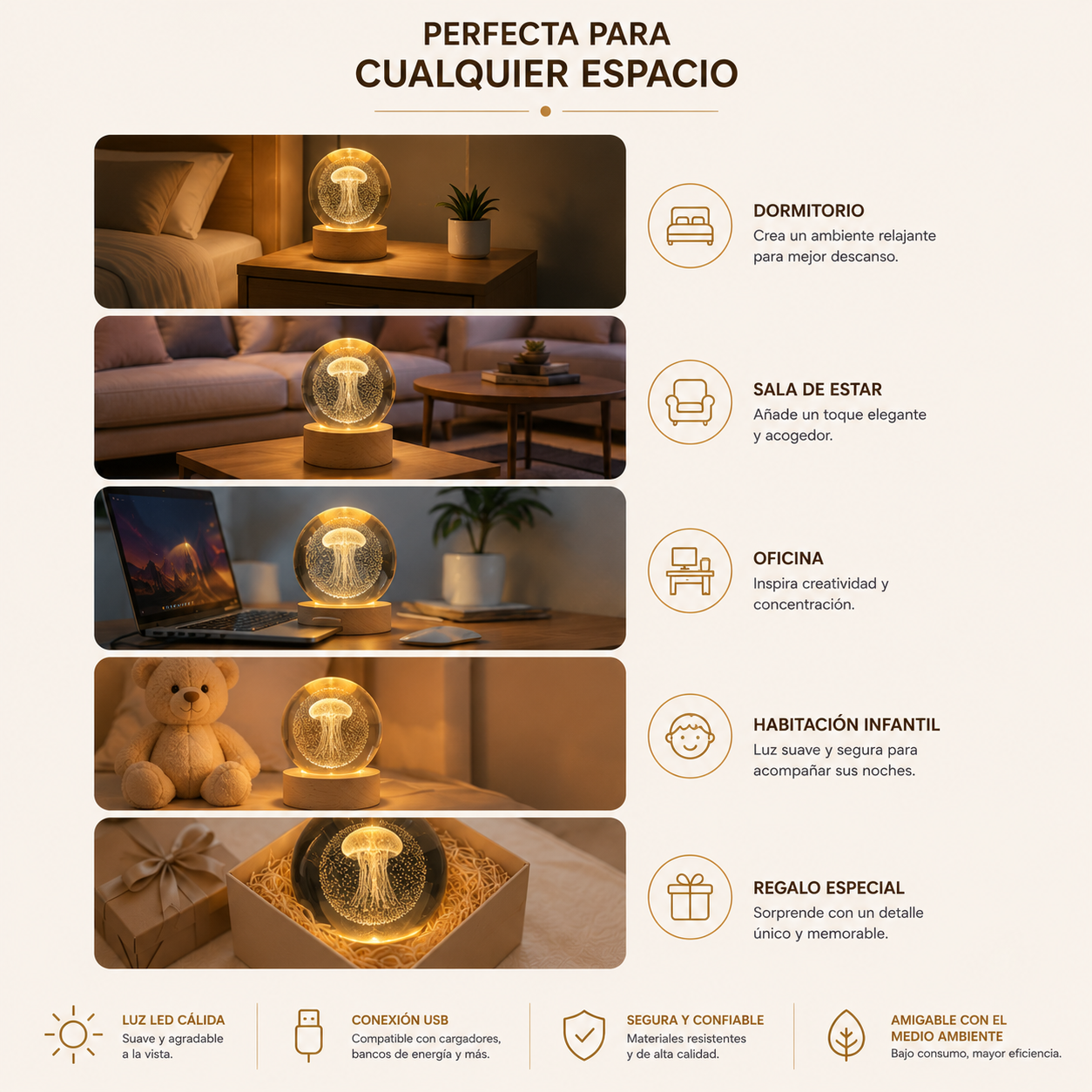 JellyFish orbely lamp